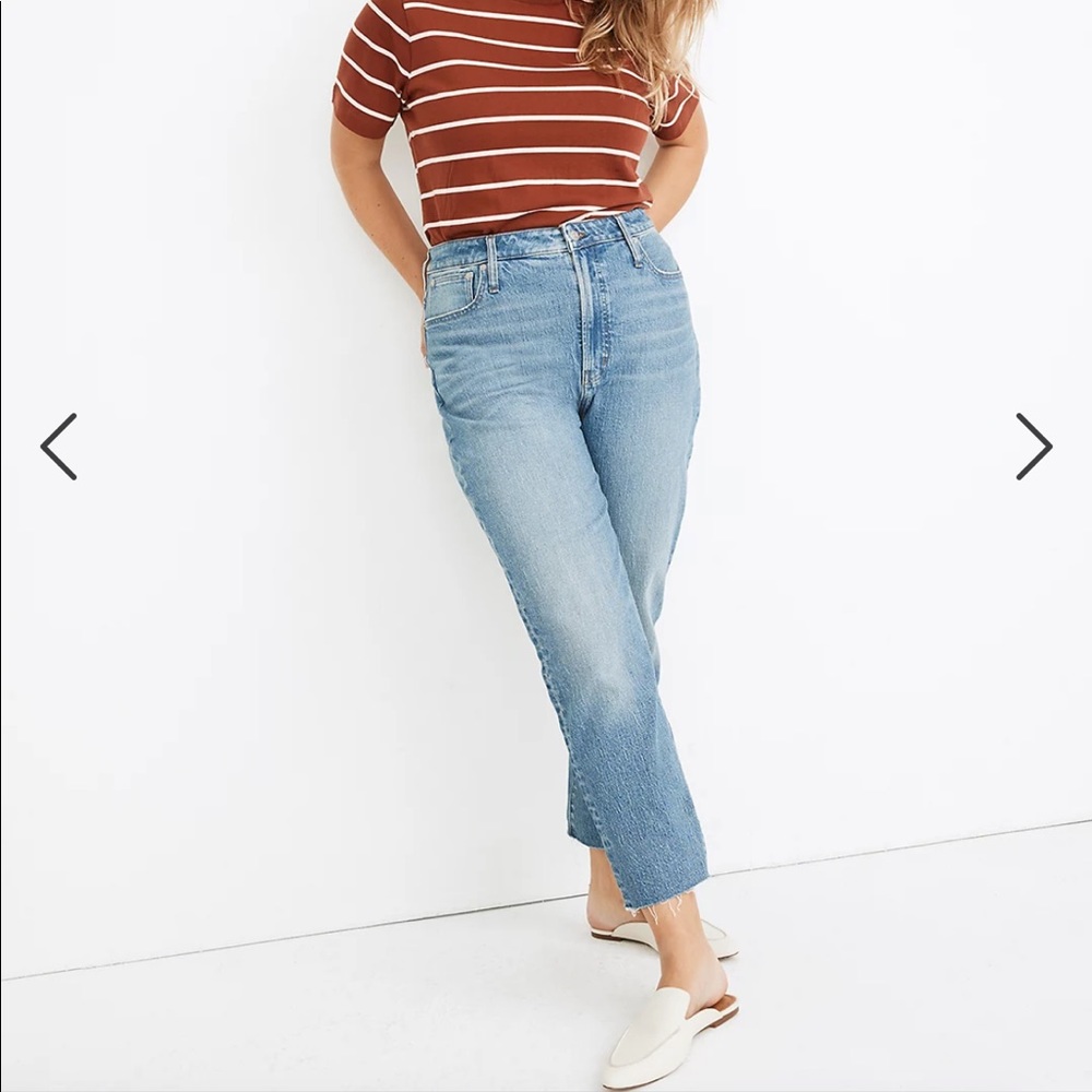 Madewell The Curvy Perfect Vintage Jean in Enmore Wash